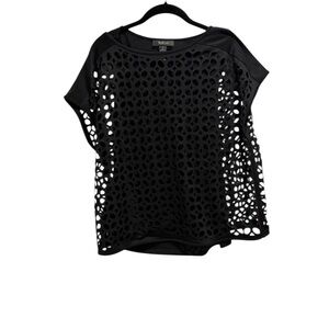 🖤 Style & Co Edgy Layered Tank Top | Black | Size Small